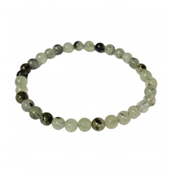 Bracelet prehnite et épidote 6mm