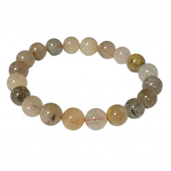 Rutilated Quartz Bracelet 10mm