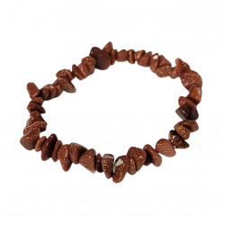 bracelet Goldstone chips