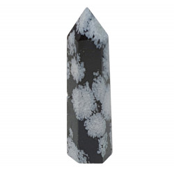 obélisque obsidienne flocon de neige