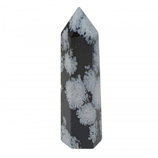obelisk snow flake obsidian