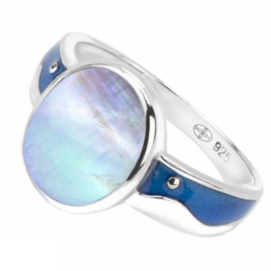 Ring 42-30 Moonstone Sterling Silver Ring 42-30 Moonstone Sterling Silver