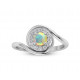 Ring Ethiopian Opal Sterling Silver Ring Ethiopian Opal Sterling Silver