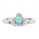Ring Ethiopian Opal Sterling Silver