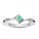 Ring Ethiopian Opal Sterling Silver