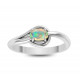 Ring Ethiopian Opal Sterling Silver Ring Ethiopian Opal Sterling Silver