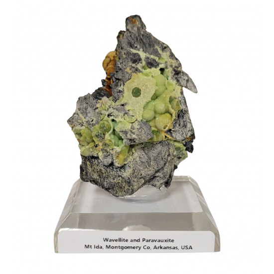 Wavellite and Paravauxite