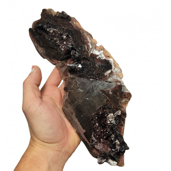 Goethite - Onegite - Smockyquartz - Feldspath