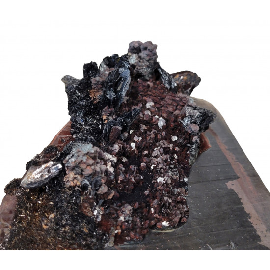 Goethite - Onegite - Smockyquartz - Feldspath