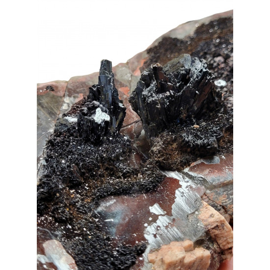 Goethite - Onegite - Smockyquartz - Feldspath
