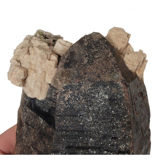 Goethite - Onegite - Smokyquartz - Feldspath
