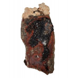 Goethite - Onegite - Smokyquartz - Feldspath