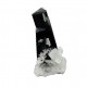 green cap tourmaline on albite