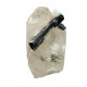 green cap tourmaline on albite