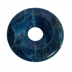 blue apatite donut 3.5 cm