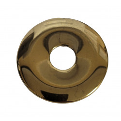 gold hematite donut 4 cm