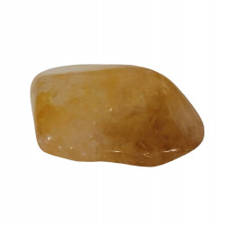 tumbled stone yellow hematoid quartz