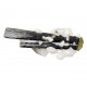 green cap tourmaline on albite