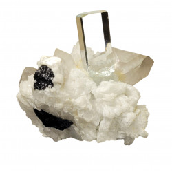 Aquamarine - Orthose - Quartz