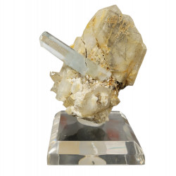 Aquamarine - Orthose - Quartz