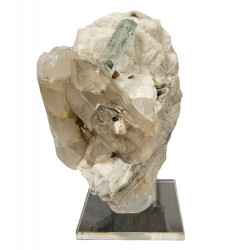 Aquamarine - Quartz - Feldspath