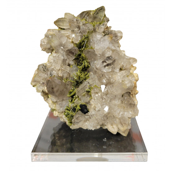 quartz and epidote