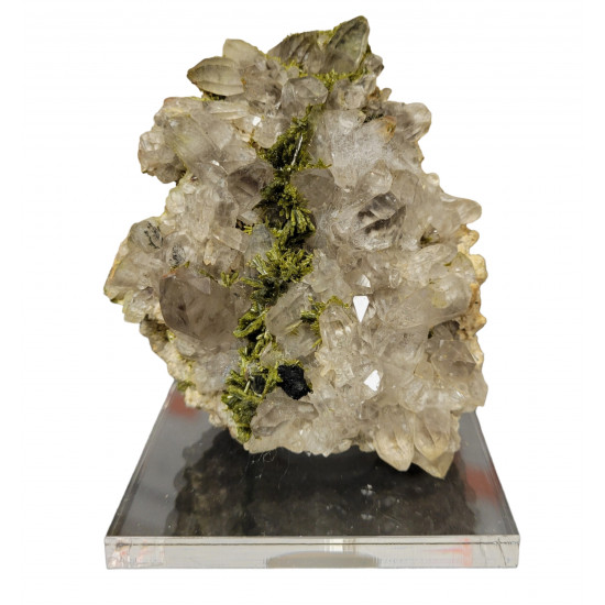 quartz and epidote