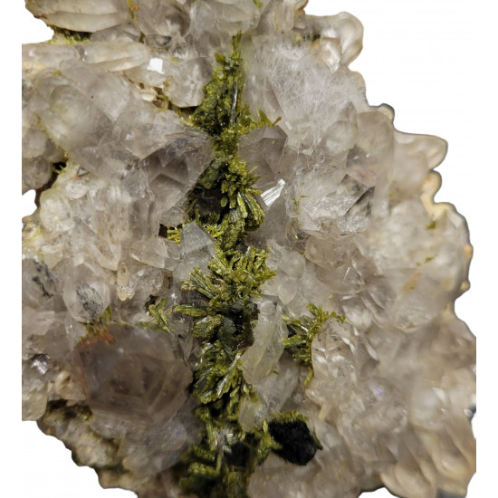quartz and epidote