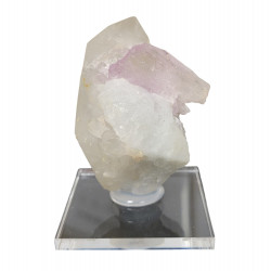 Kunzite on Quartz