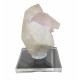 Kunzite on Quartz