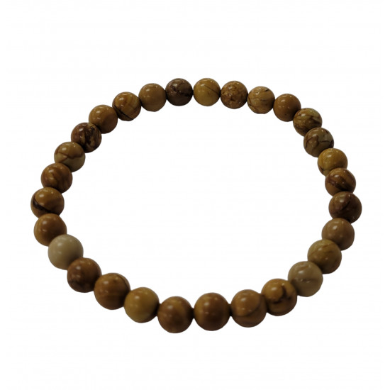 yellow jasper Bracelet 6mm