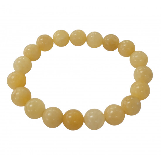 Orange calcite Bracelet 10mm