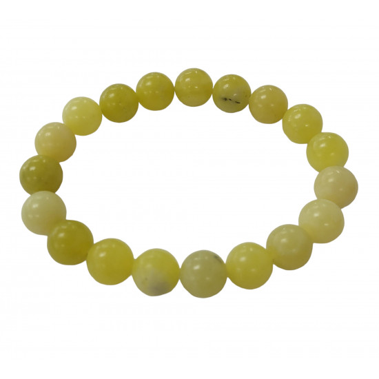 Lemon Serpentine Bracelet 10mm