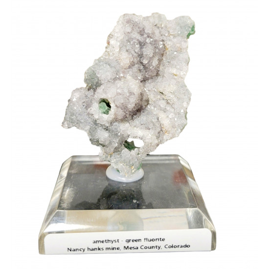 fluorite and amethyst