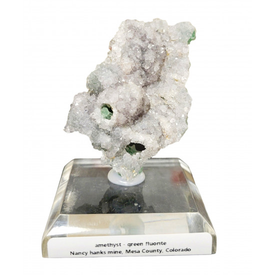 fluorite and amethyst