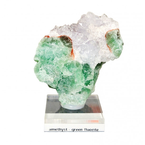 fluorite and amethyst
