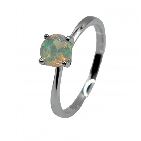 Ring Ethiopian Opal Sterling Silver