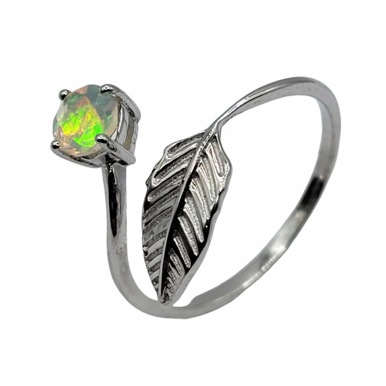 Ring Ethiopian Opal Sterling Silver