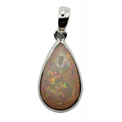 Sterling Silver Ethiopian Opal pendant
