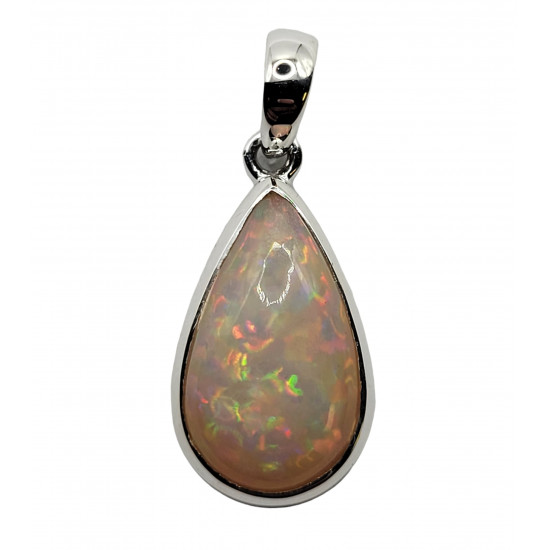 Sterling Silver Ethiopian Opal pendant