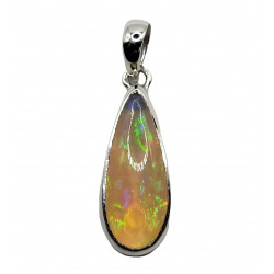 Sterling Silver Ethiopian Opal pendant