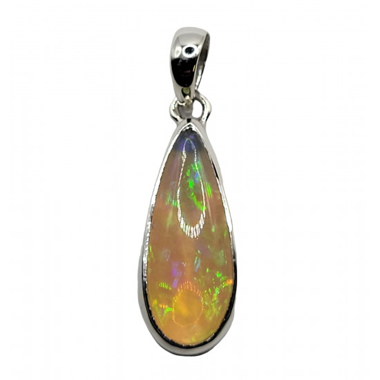 Sterling Silver Ethiopian Opal pendant