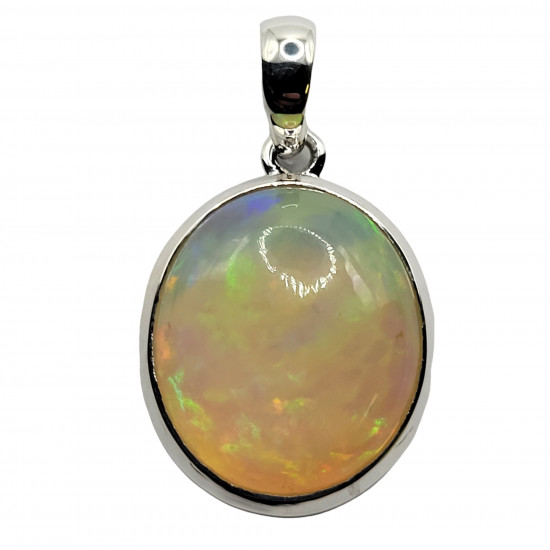 Sterling Silver Ethiopian Opal pendant