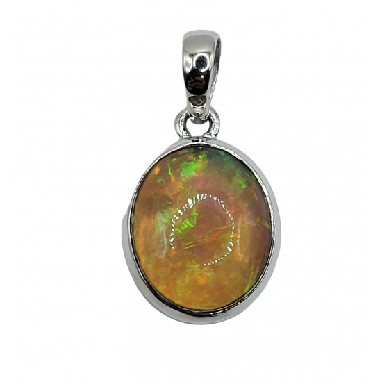 Sterling Silver Ethiopian Opal pendant