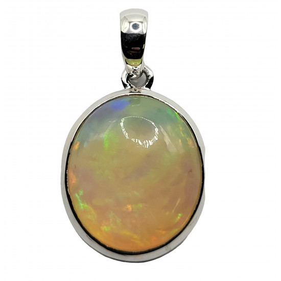 Sterling Silver Ethiopian Opal pendant