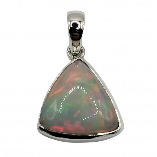 Sterling Silver Ethiopian Opal pendant