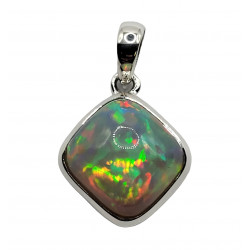Sterling Silver Ethiopian Opal pendant