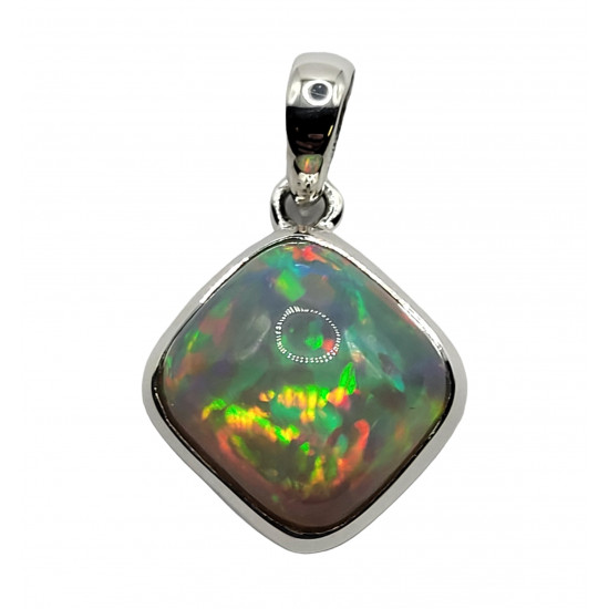 Sterling Silver Ethiopian Opal pendant
