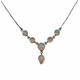 Sterling Silver Ethiopian Opal Necklace