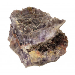amethyste et fluorine verte